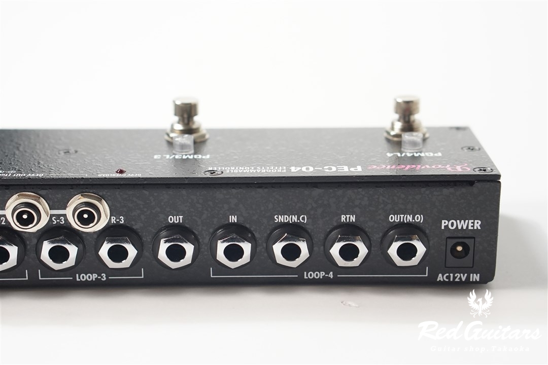Providence PEC-04 Programmable Effects Controller | Red Guitars 